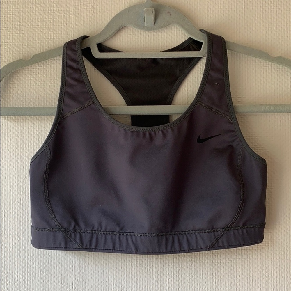 NIKE - Gray Sportsbra - Picture 1 of 4